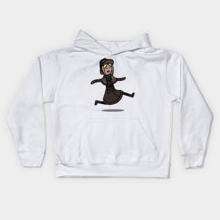 Lady Truth Cartoon 3 Kids Hoodie